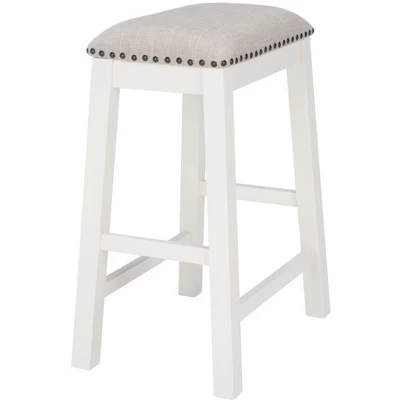 Aero Counter Stool (Set Of 2) - White - Safavieh - Image 3
