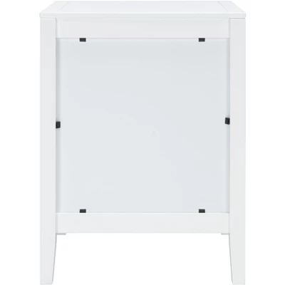 Tegan 2 Drawer Nighstand - White - Safavieh - Image 7
