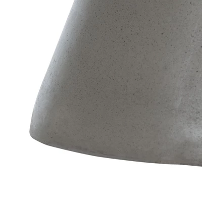 Darien Concrete Accent Table - Dark Grey - Safavieh - Image 3