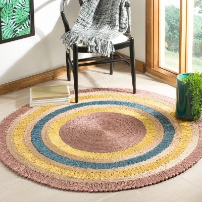Elinor Stripe Woven Rug - Safavieh - Image 2