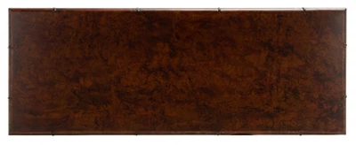 Tudor 2 Shelf Console Table - Dark Brown/Gold - Safavieh - Image 8