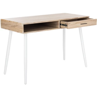 Jorja 1 Drawer 1 Shelf Desk - Safavieh - Image 6