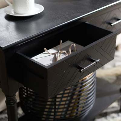 Peyton 2 Drawer Console Table - Safavieh - Image 2