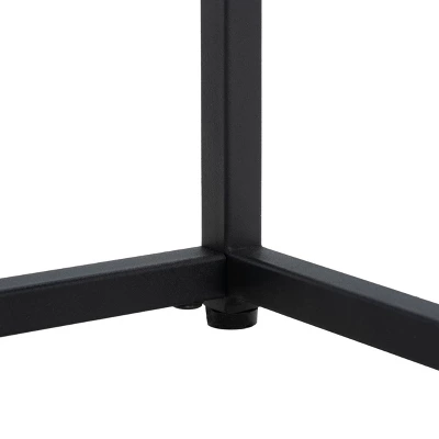 Ackley Console Table - Black - Safavieh - Image 5