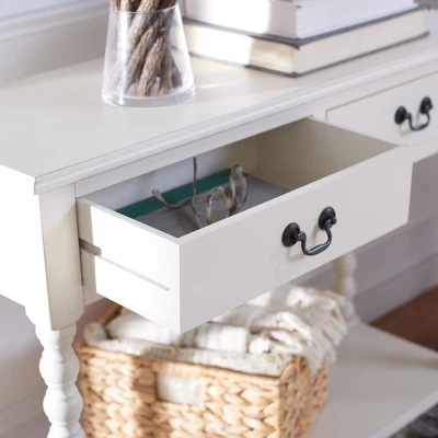Athena 2 Drawer Console Table - Safavieh - Image 2
