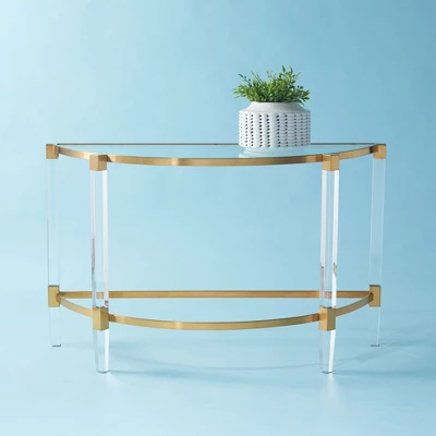 Anabelle Acrylic Console Table - Safavieh - Image 2