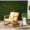 Vernon Rocking Chair Natural/Yellow - Safavieh