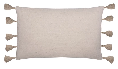 Samerin Pillow - Grey/White - 12" X 20" - Safavieh - Image 3
