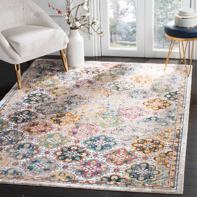 Phyllis Medallion Loomed Area Rug - Safavieh - Image 2