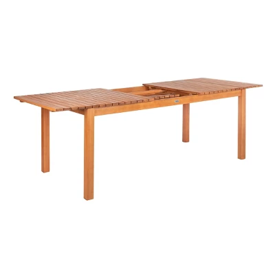 Marson Rectangle Dining Table Natural - Safavieh - Image 4