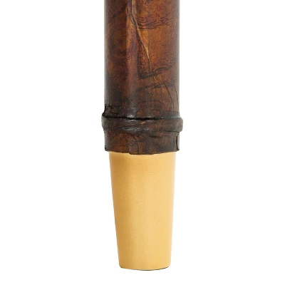 Tudor 2 Shelf Console Table - Dark Brown/Gold - Safavieh - Image 5