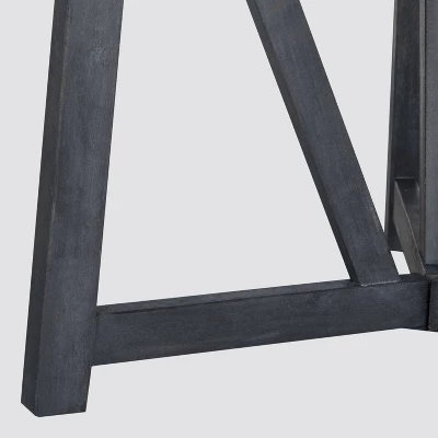 Cloverdale Round Table - Gray - Safavieh - Image 3