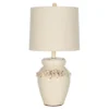 (Set Of 2) 24" Marquesa Vase Lamp Cream (Includes CFL Light Bulb) - Safavieh