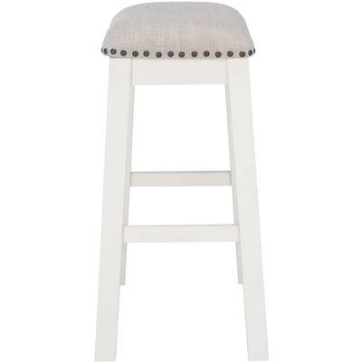 Aero Counter Stool (Set Of 2) - White - Safavieh - Image 4