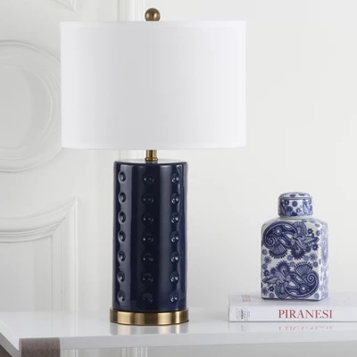 Roxanne Table Lamp (Set Of 2) - Navy - Safavieh - Image 4