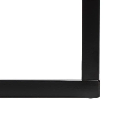 Portland Usb Side Table - Black - Safavieh - Image 5