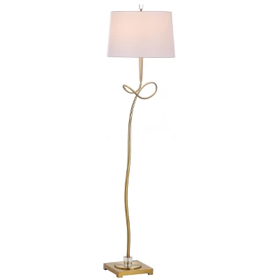 66.5" Liana Floor Lamp Gold (Includes CFL Light Bulb) - Safavieh - Image 2