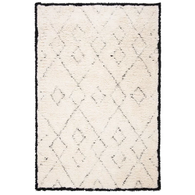 Rosalina Rug Ivory/Black - Safavieh - Image 7