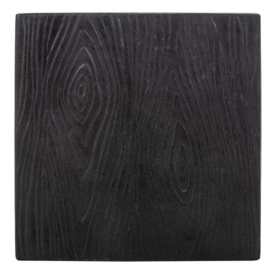 Cube Indoor/Outdoor Modern Concrete Accent Table - Black - Safavieh - Image 4