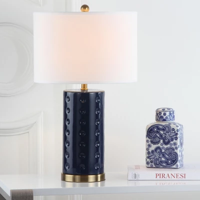 Roxanne Table Lamp (Set Of 2) - Navy - Safavieh - Image 5