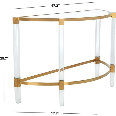 Anabelle Acrylic Console Table - Safavieh - Image 6