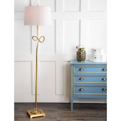 66.5" Liana Floor Lamp Gold (Includes CFL Light Bulb) - Safavieh - Image 3