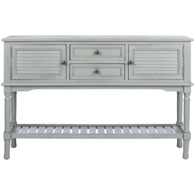 Tate 2 Drawer 2 Door Console Table - Safavieh - Image 9