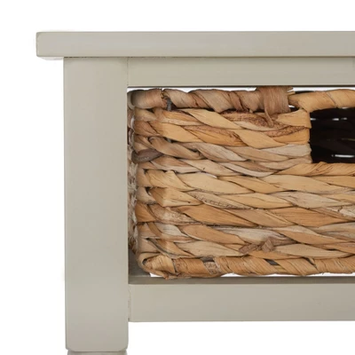 Christa Console Table With Storage - Vintage Grey - Safavieh - Image 7