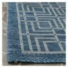 Poissy Outdoor Rug Navy/Gray - Safavieh