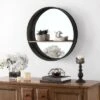 Bonni Mirror - Black - Safavieh