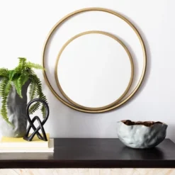 Wonder Mirror - Brushed Brass - Safavieh