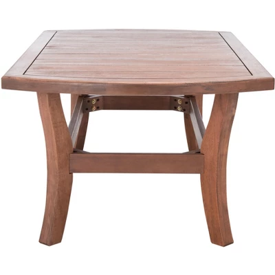 Payden Outdoor Coffee Table - Natural - Safavieh - Image 3