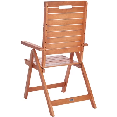 Rence Folding Chair (Set Of 2) - Natural - Safavieh - Image 7