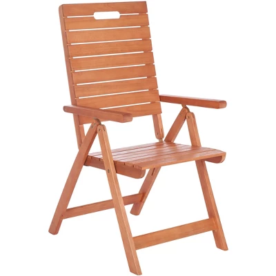 Rence Folding Chair (Set Of 2) - Natural - Safavieh - Image 3