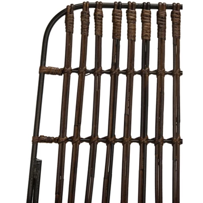 Minerva Wicker Bar Stool (Set Of 2) - Safavieh - Image 7