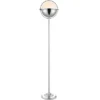Rensa Floor Lamp - Chrome - Safavieh