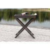 Bardia Patio Folding Tray Table - Safavieh