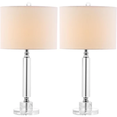 Deco Column Crystal Lamp (Set Of 2) - Safavieh - Image 2