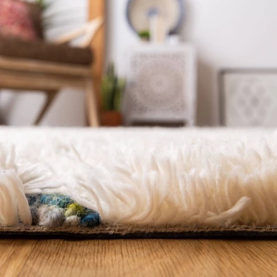 Marcelle Rug Ivory/Chocolate - Safavieh - Image 3