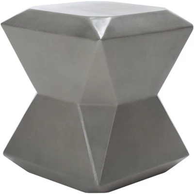 Conan Concrete Accent Stool - Safavieh - Image 3