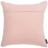 Sunderland Snowflake Pillow - Blush Pink - 18"x18" - Safavieh
