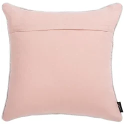 Sunderland Snowflake Pillow - Blush Pink - 18"x18" - Safavieh
