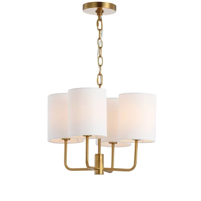 Elias Chandelier Brass/Gold - Safavieh - Image 3